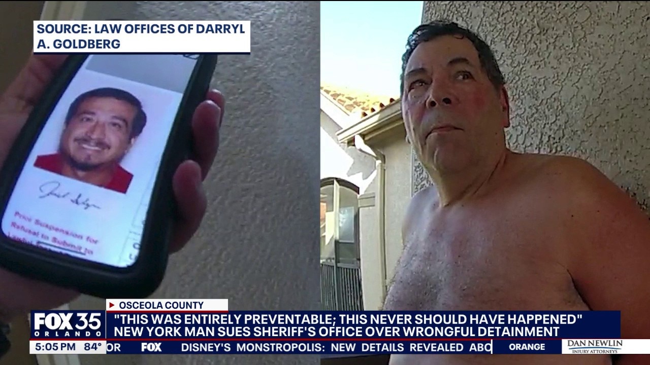 New York tourist sues Osceola County after wrongful detention