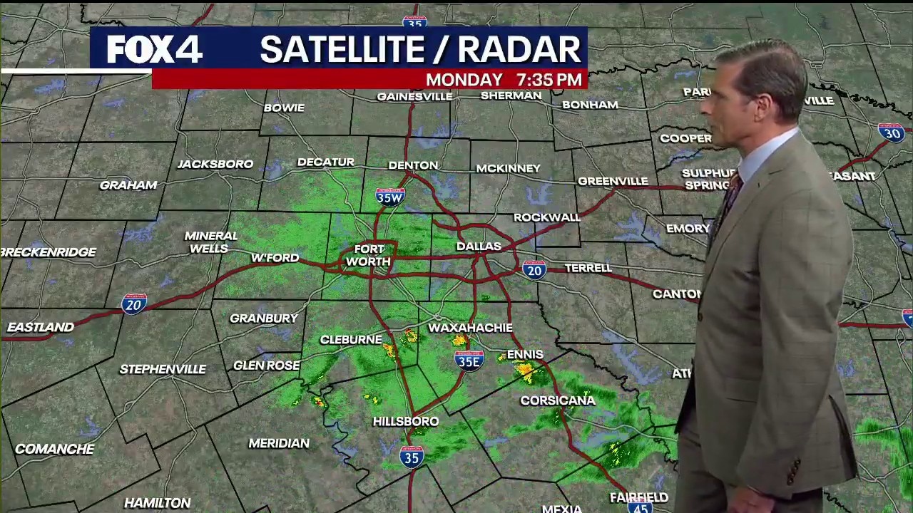 Dallas weather; June 15 overnight forecast