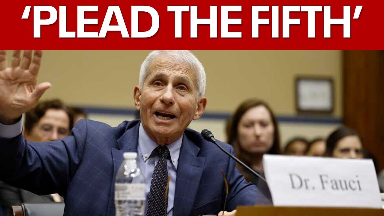 Dr. Fauci pleads fifth over 100 times during hearing
