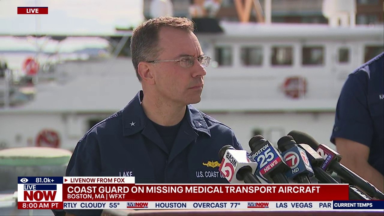 Search continues for 6 aboard missing medical transport aircraft