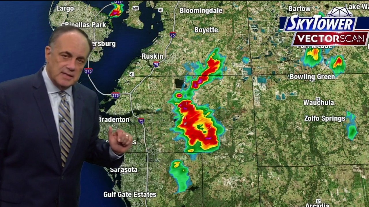 Tampa Weather I Monday evening forecast