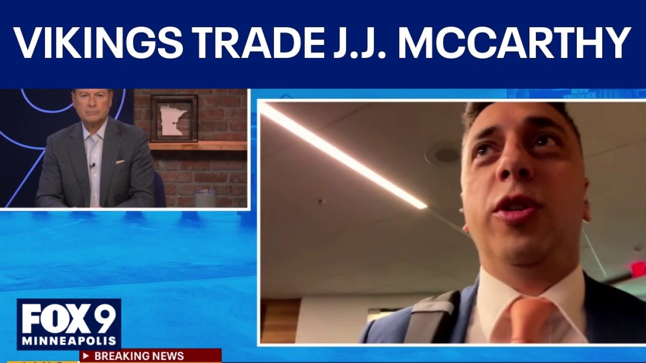 Vikings trade QB J.J. McCarthy to Giants: Reports