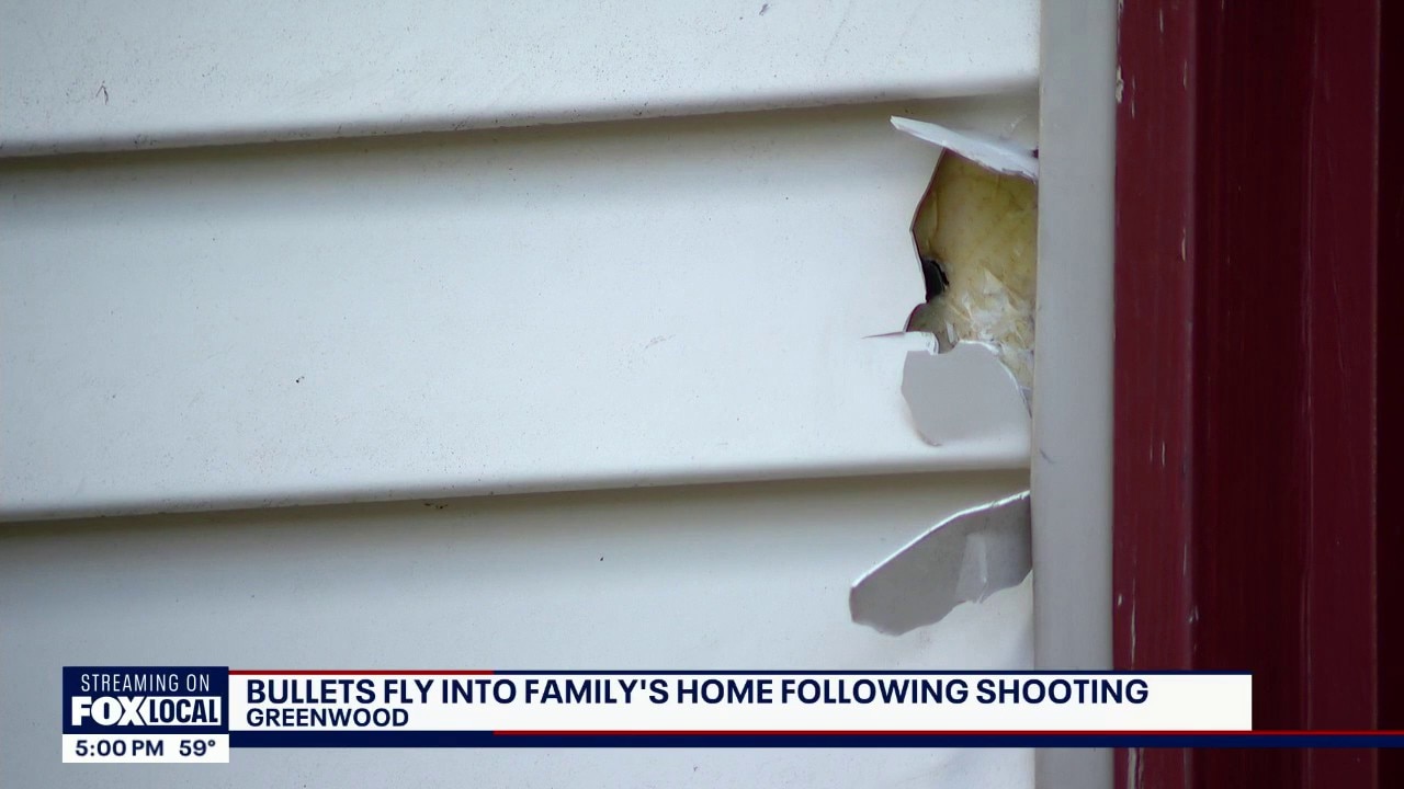 Bullets hit Greenwood home near sleeping baby