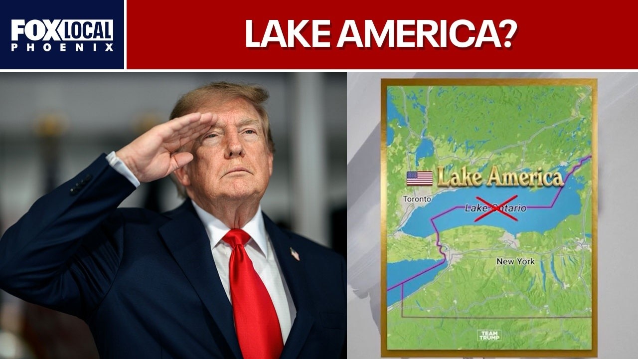 Trump suggests renaming Lake Ontario amid trade dispute