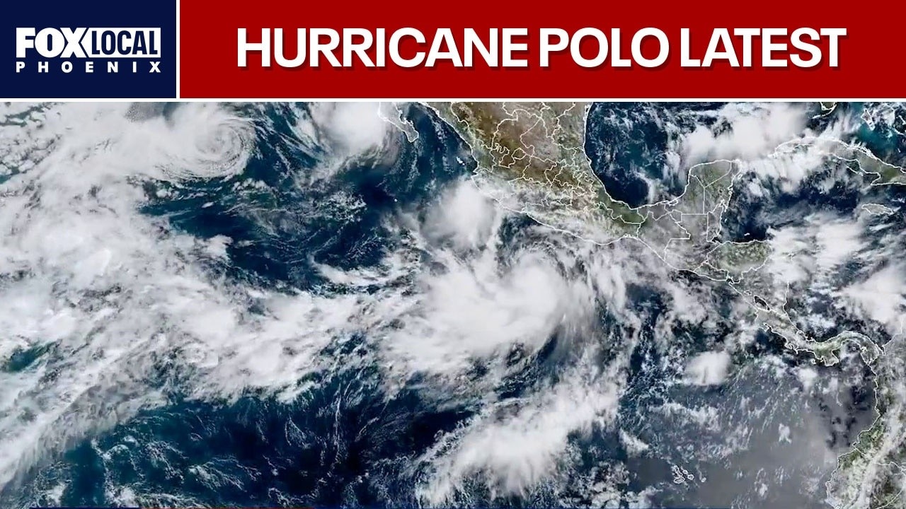 Hurricane Polo makes landfall in Mexico as Category 2 storm