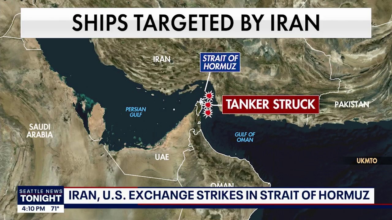 US, Iran exchange strikes in Strait of Hormuz