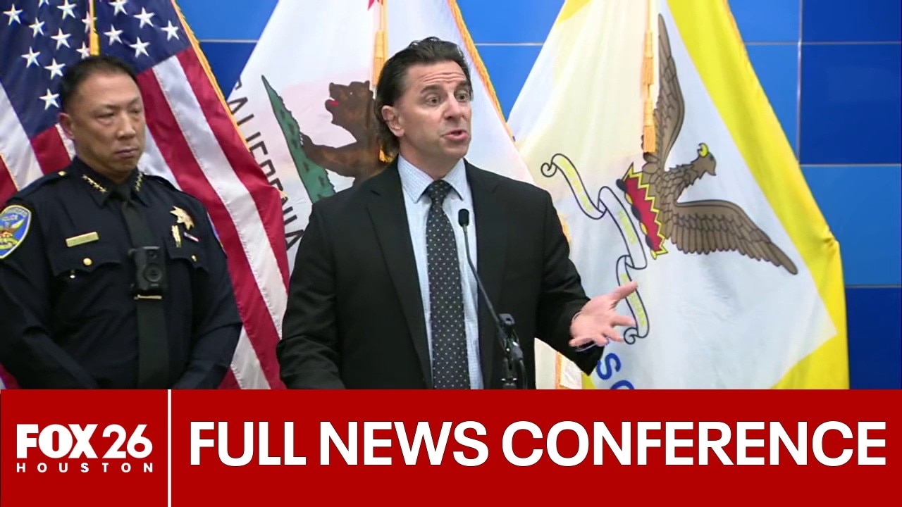 FULL VIDEO: San Francisco authorities announce charges against Texas man