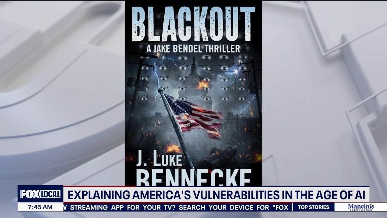 In science fiction thriller, civil engineer focuses on our vulnerabilities in the age of AI