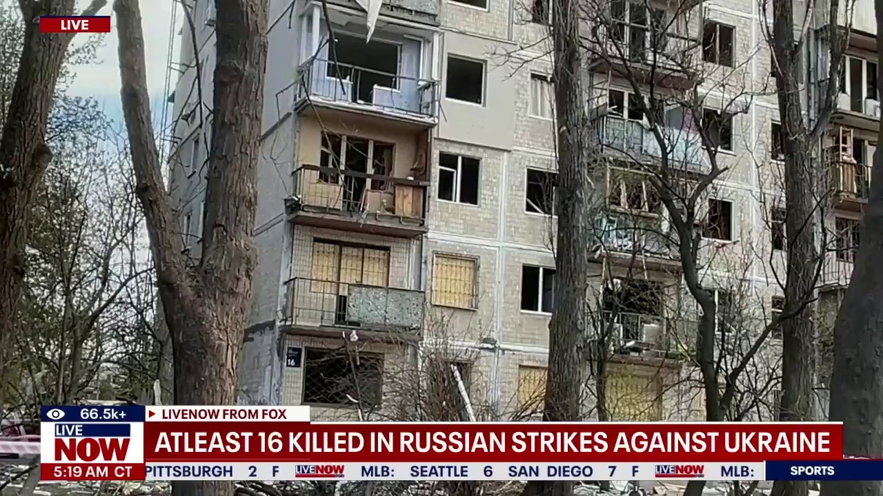 At least 16 killed in Russian strikes against Ukraine