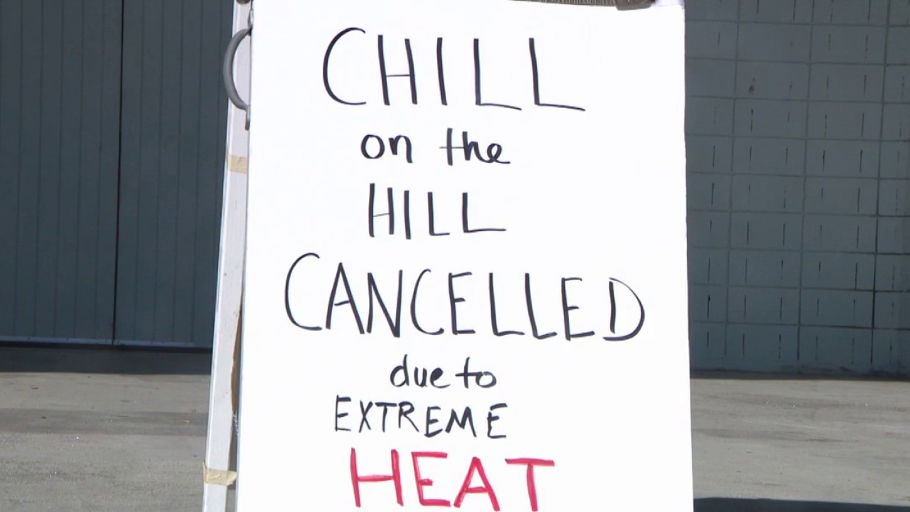 Chill on the Hill canceled due to the heat