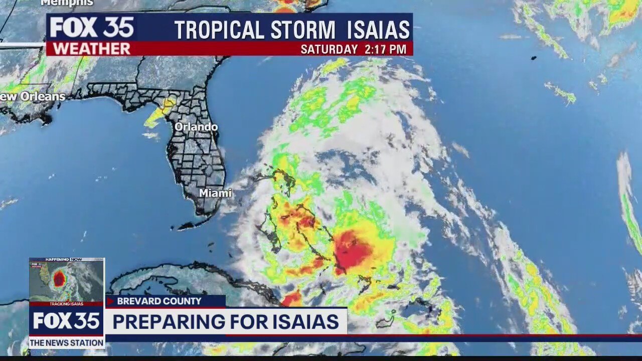 FOX 35 Team Coverage: Coastal counties prepare for brunt of Isaias