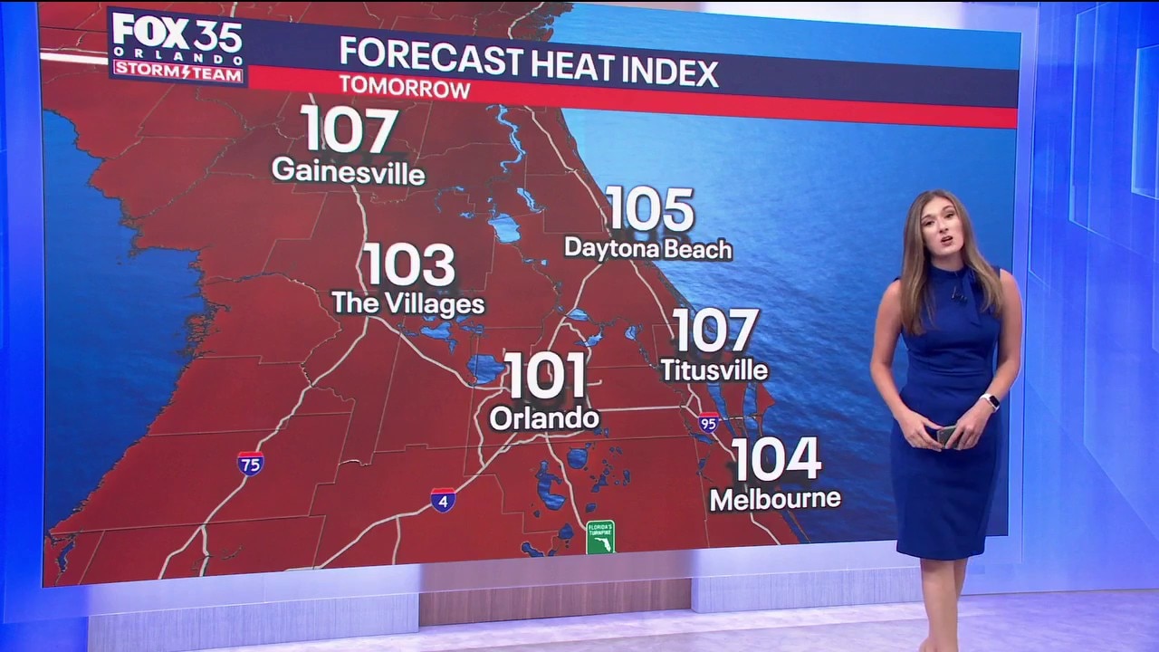 Orlando PM Forecast: Heat and Humidity are in Full Force