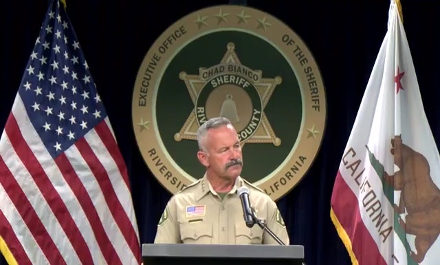 Sheriff on Coachella Trump rally arrest