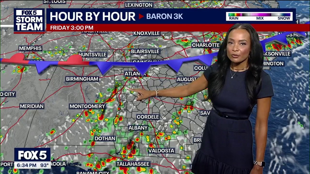 Wednesday evening weather forecast