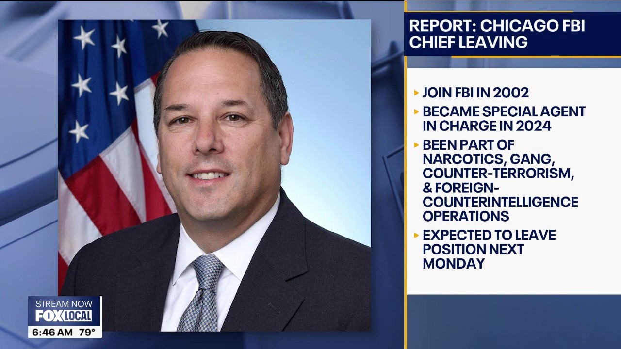 Report: FBI Chicago leader to leave after Fourth of July weekend