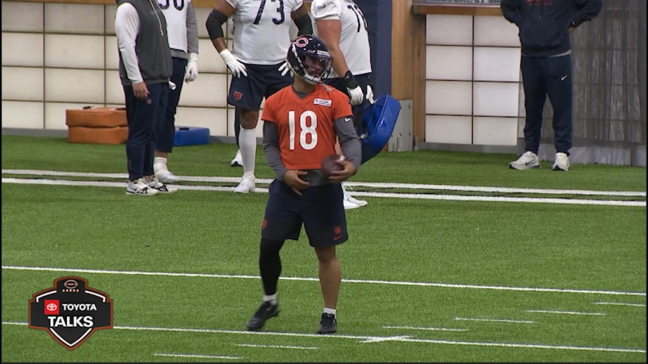 'Bears offense & weapons will take off with Caleb Williams back at QB' | Toyota Talks