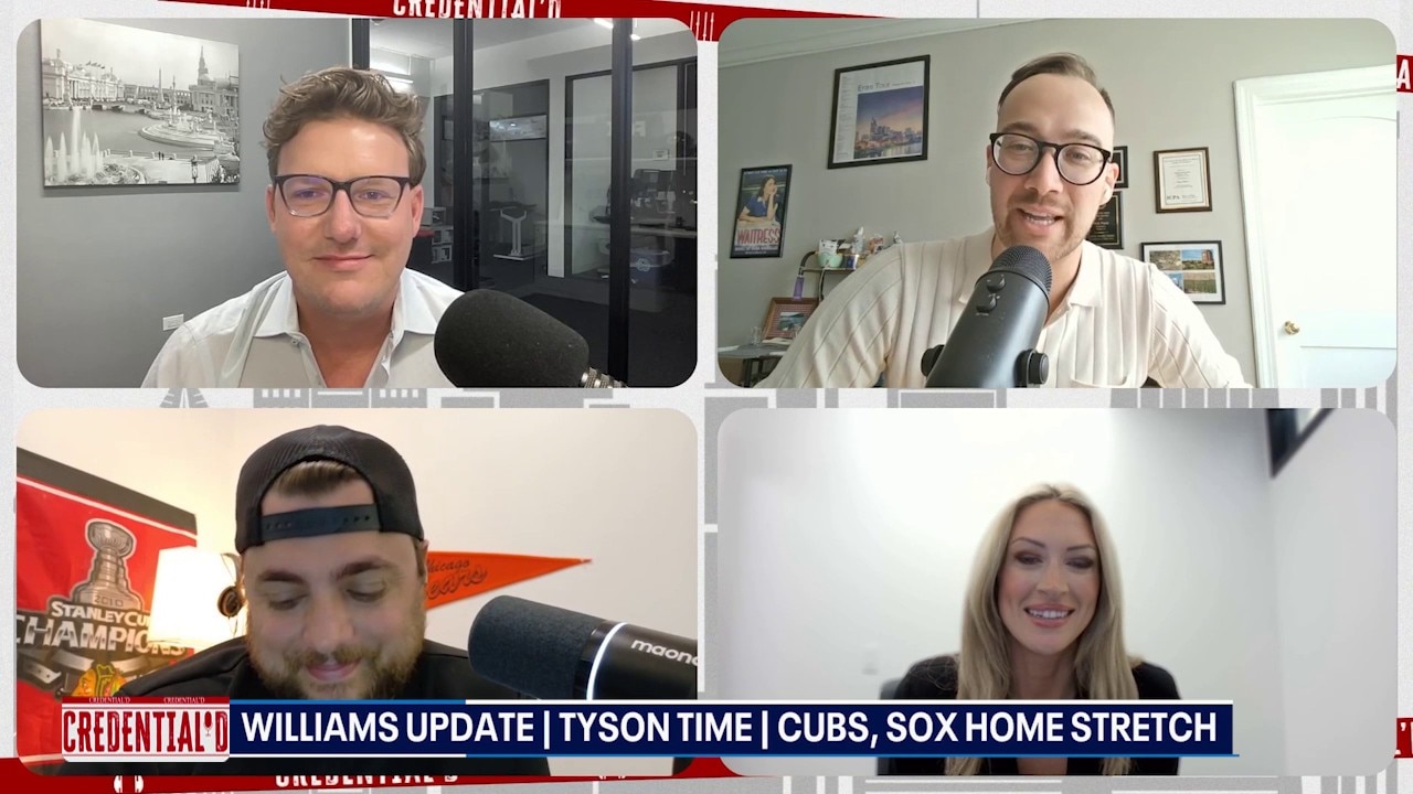 Bagent in after Caleb Williams Injury? Cubs/Sox Playoff Pushes | Credential'd