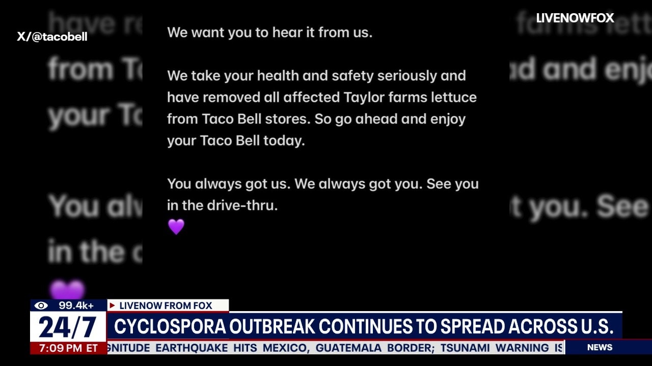 Taco Bell responds to cyclospora outbreak
