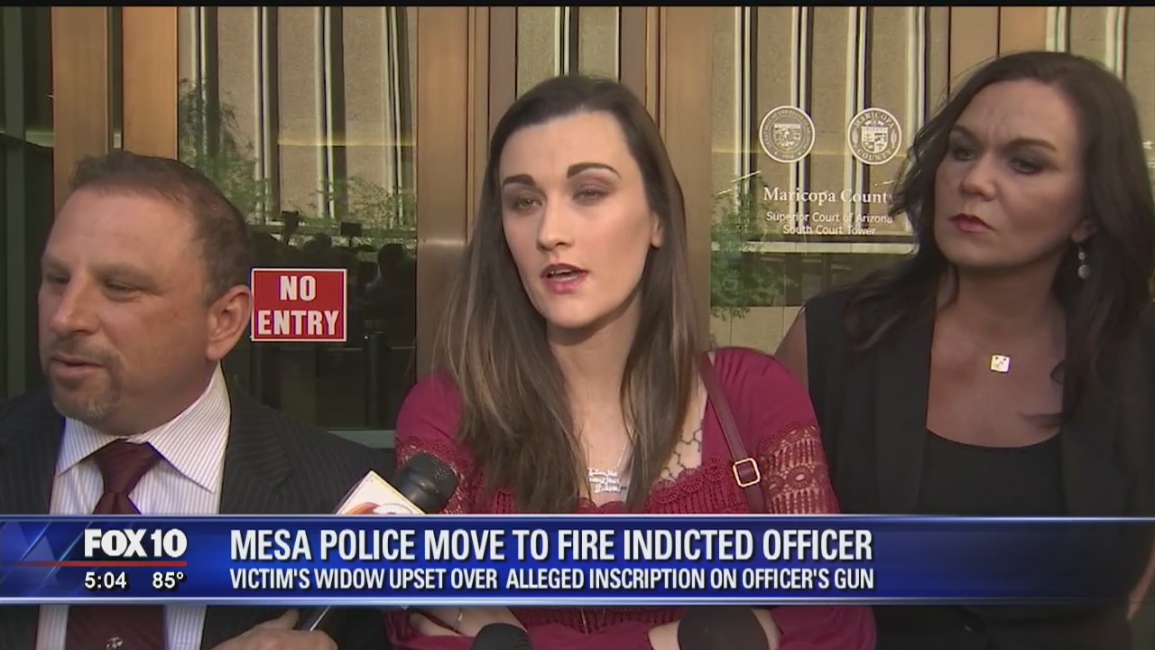 Widow of man killed by Mesa officer speaks out