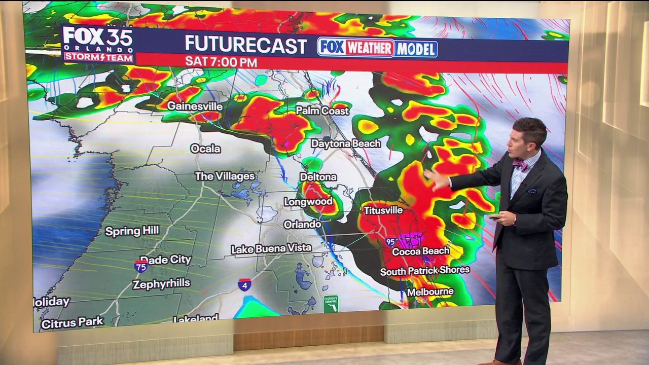 Orlando AM Weather Forecast: Numerous Storms Saturday Afternoon, More Heat