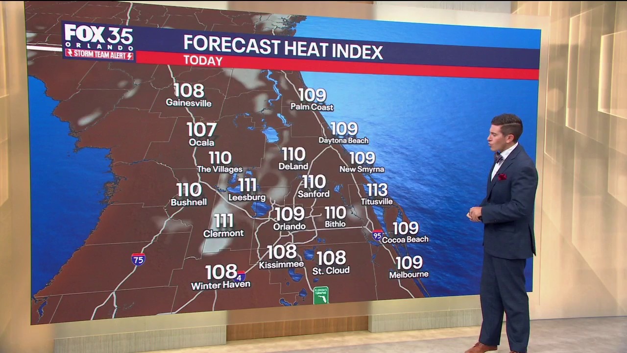 Orlando AM Weather Forecast: Sweltering stretch continues across Central Florida
