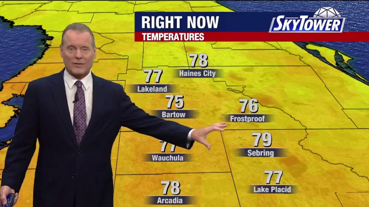 Tampa weather | Monday morning forecast