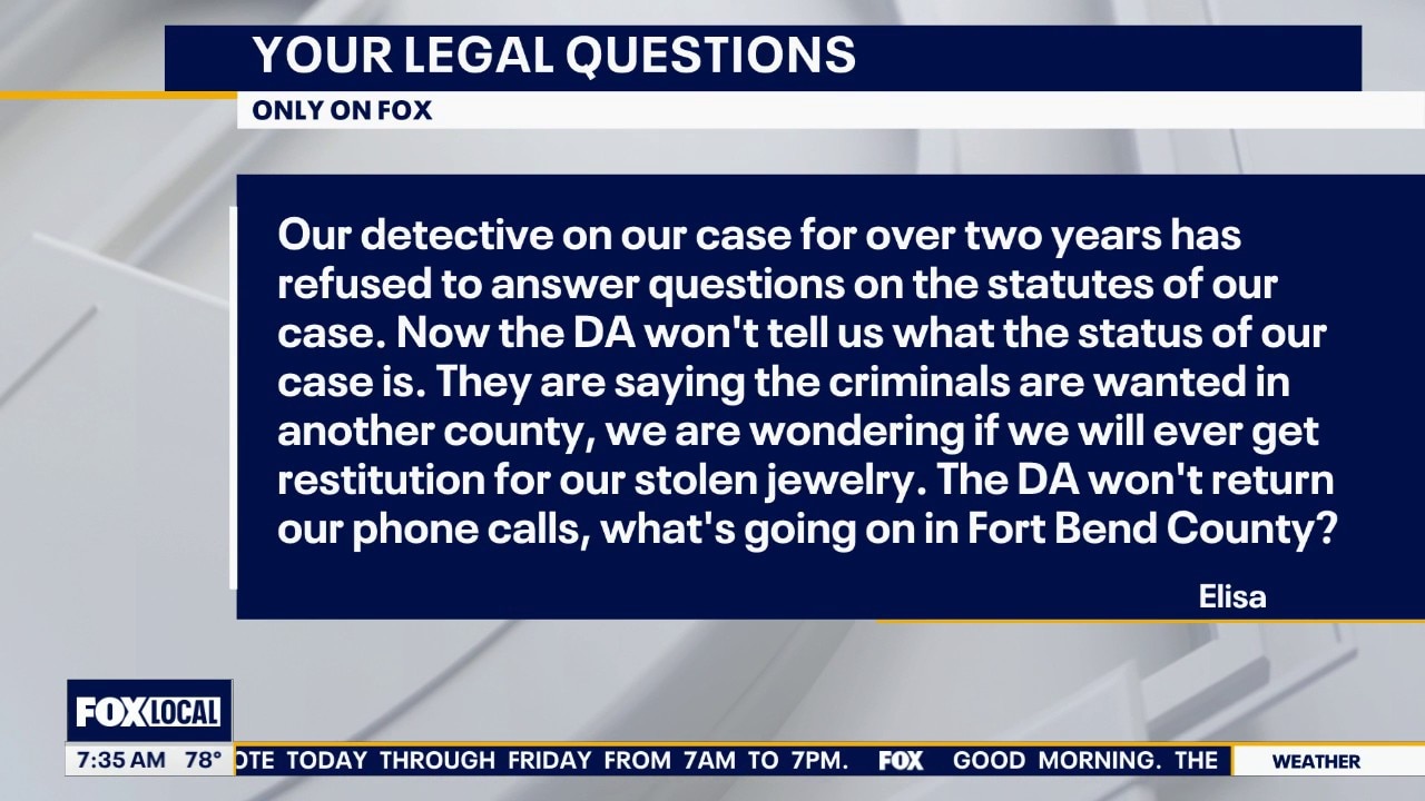 Your Legal Questions: May 19. 2026