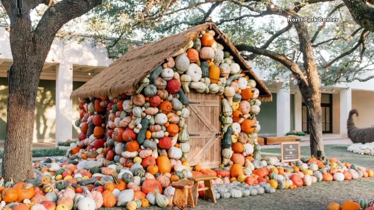 Northpark Center Park transforms into an autumn destination