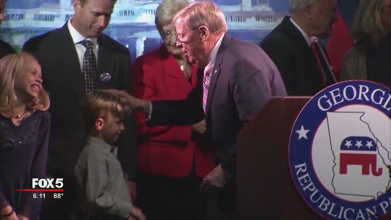 Sen. Isakason back home after fall