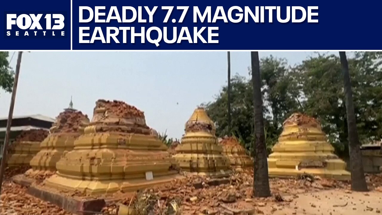 Deadly 7.7-magnitude earthquake hits Myanmar
