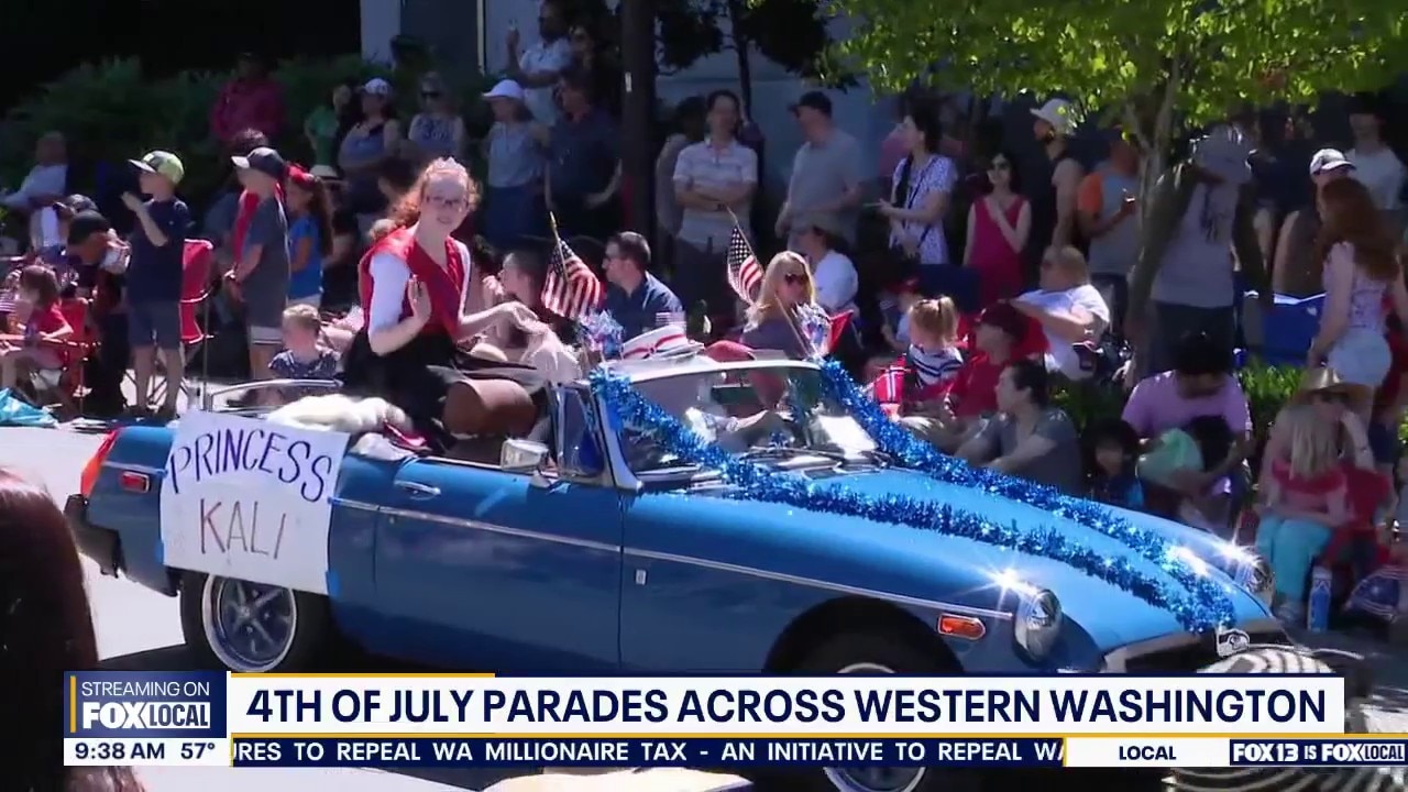 Parades, fireworks around WA for Fourth of July