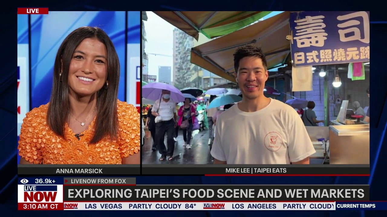 Exploring Taipei's food scene and wet markets 