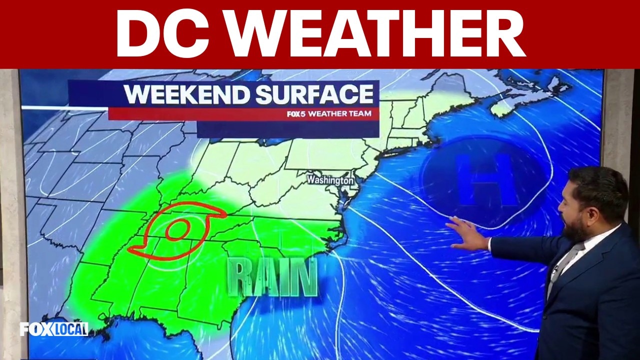 Weekend weather forecast: Hurricane Isaias remnants threaten the DC area with heavy rain