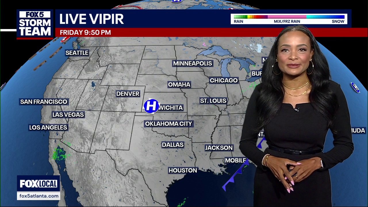 Friday night forecast
