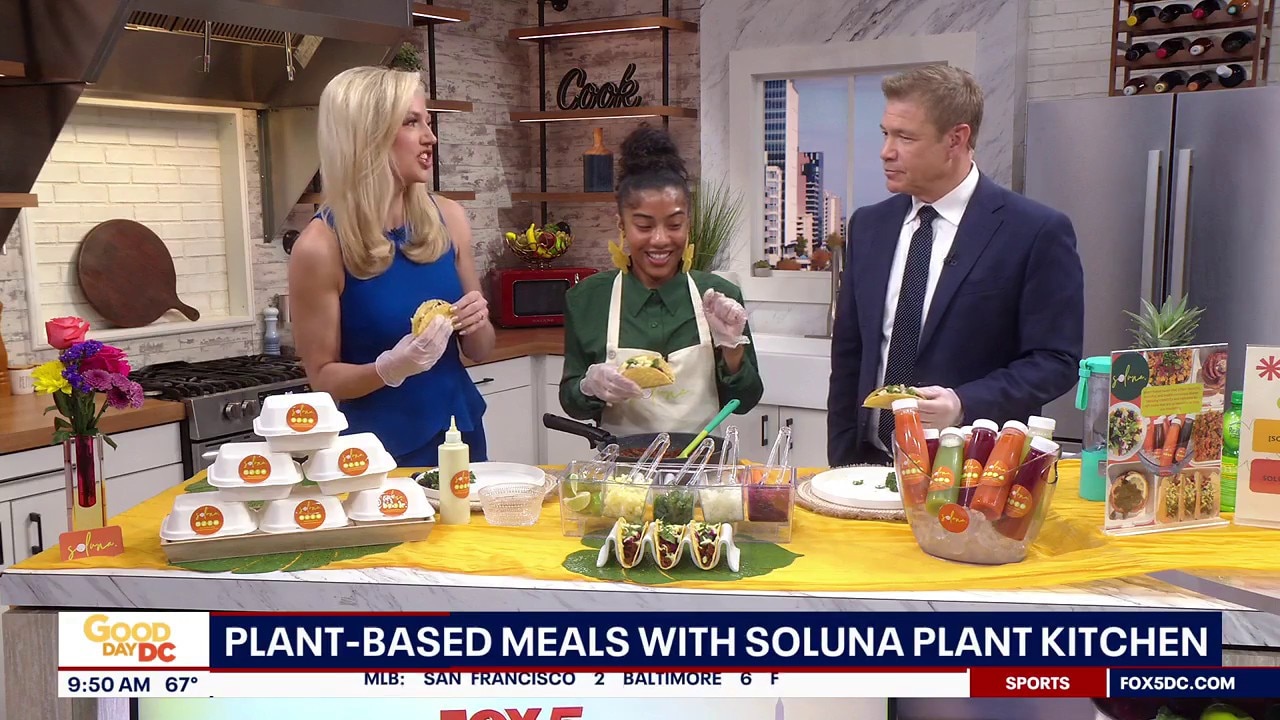 Plant- Based meals with Soluna Plant Kitchen