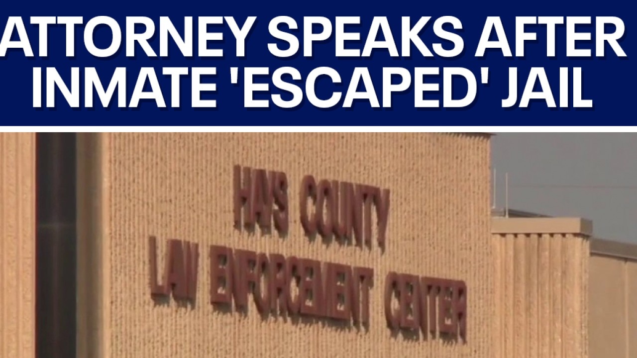 Attorney speaks after inmate 'escaped' Hays County jail