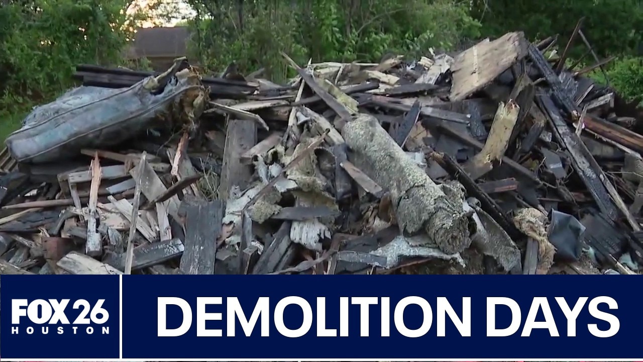 Houston launches 'Demolition Days' with controversial funds