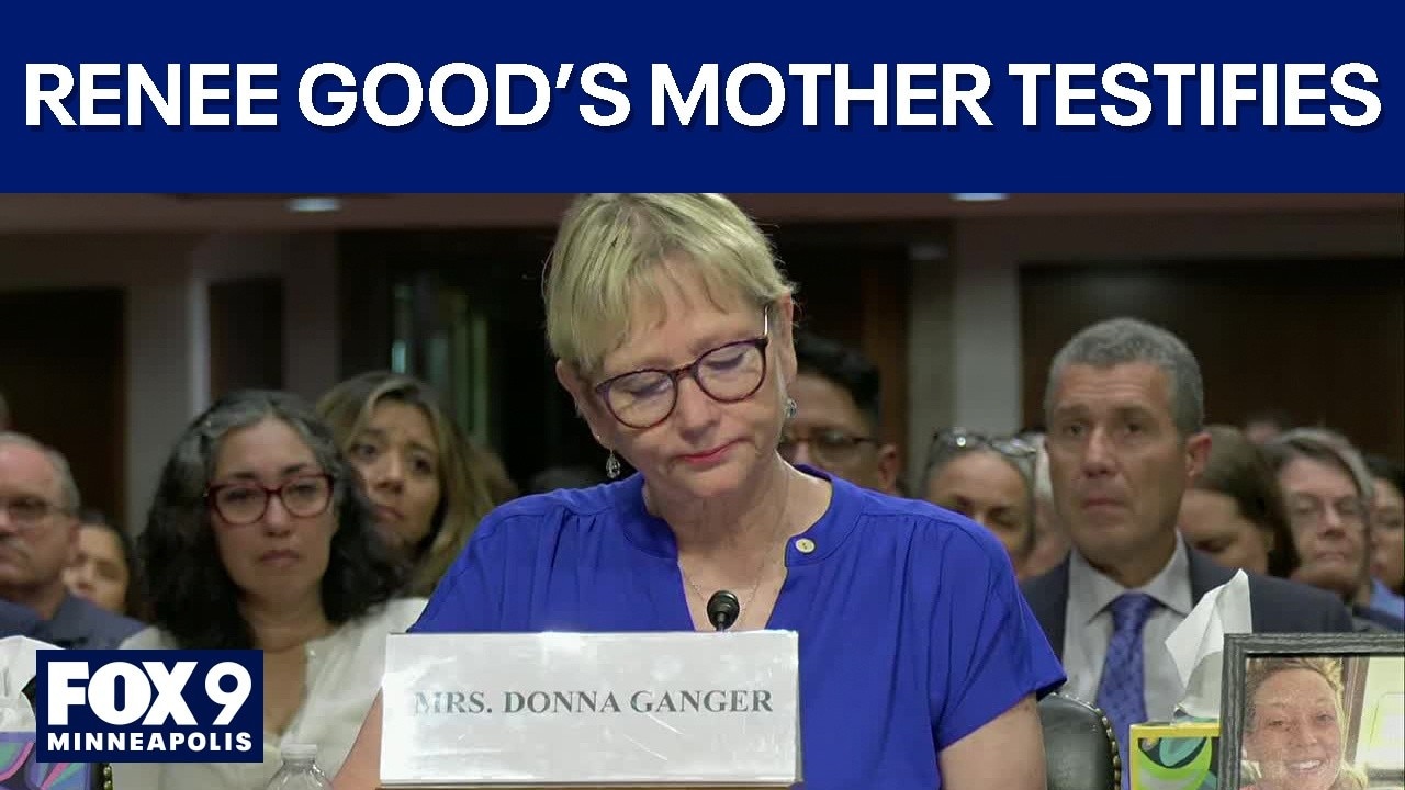 Renee Good's mother testifies in Washington DC