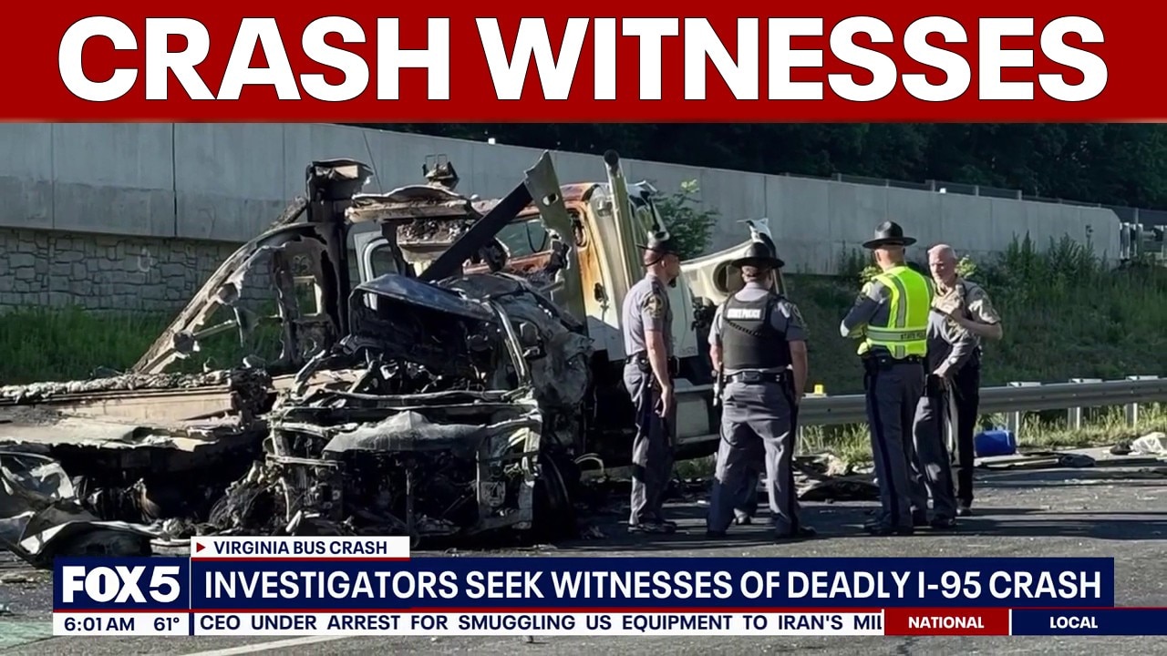 Investigators seek witnesses in deadly I-95 crash | FOX 5 AT 6AM