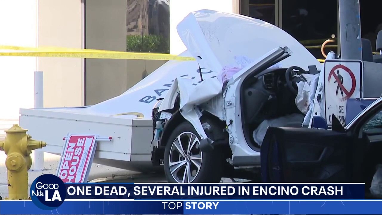 1 dead, several other hurt in Encino crash