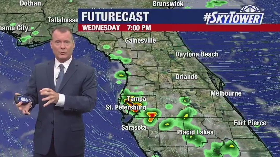 Tuesday morning forecast