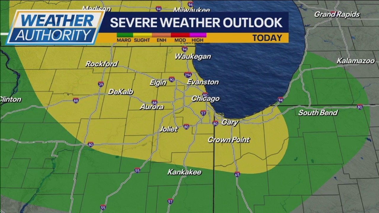 Severe weather risk upgraded across all of Chicagoland