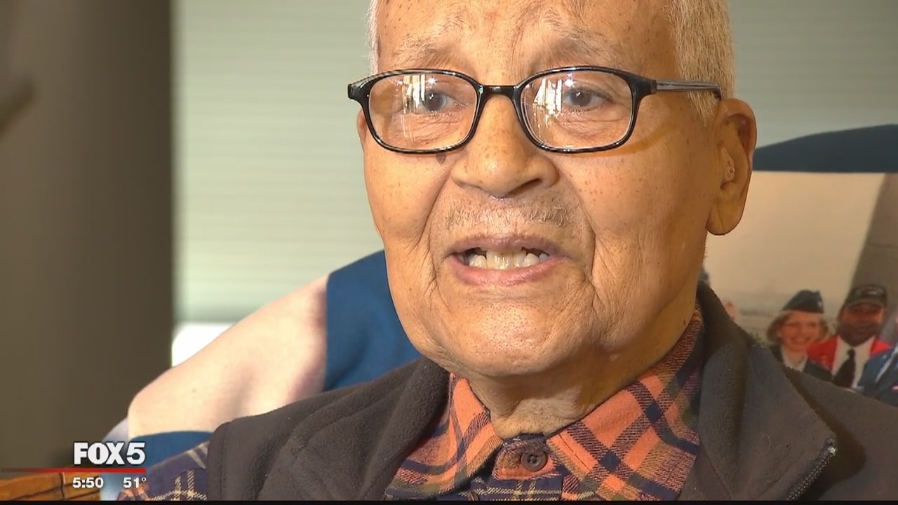 Tuskegee airman celebrates milestone birthday