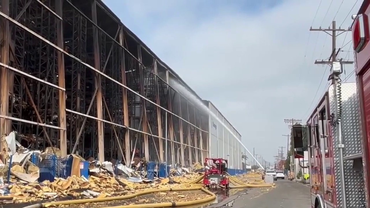 Boyle Heights warehouse fire enters 8th day