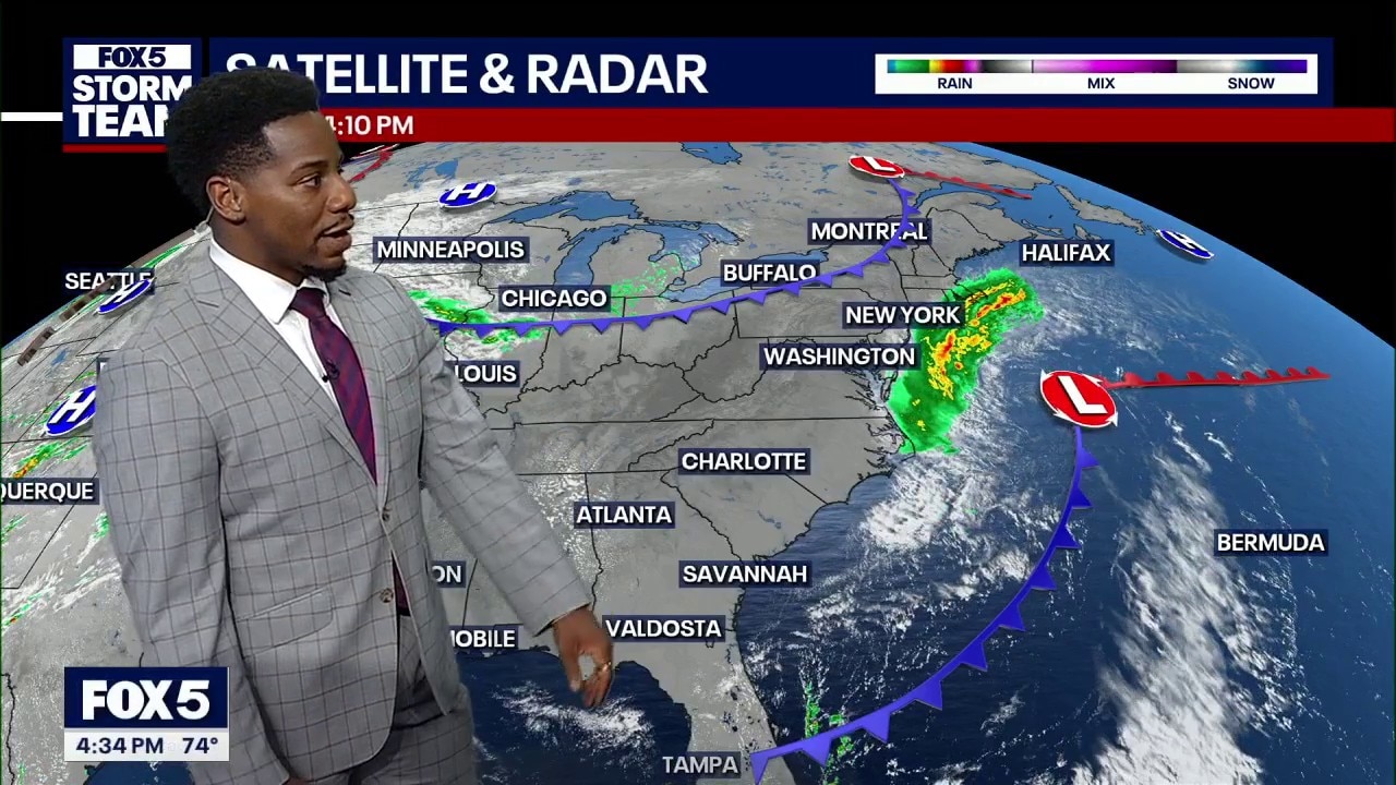 Friday afternoon weather forecast 