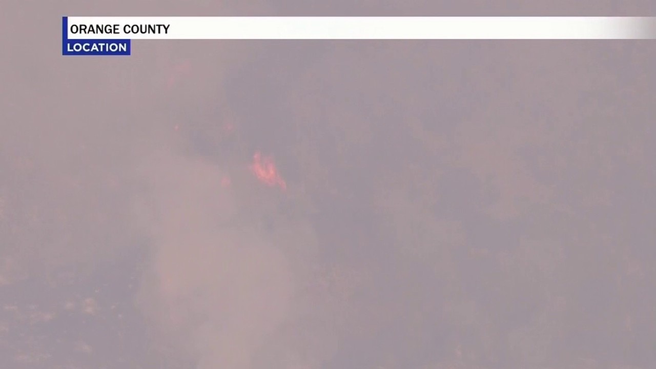 Brush fire sparks in Rancho Mission Viejo