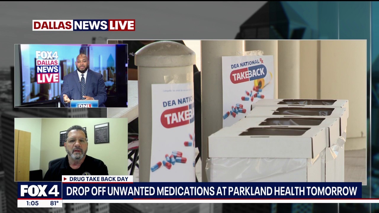 Parkland drug take back day | Dallas News Live