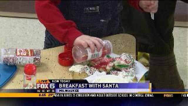 Laura meets Santa!
