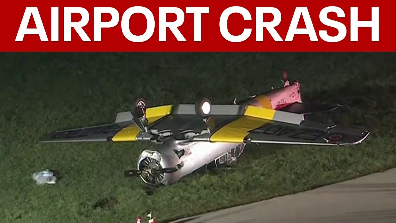 World War II era plane crashes at Pennsylvania airport; pilot hospitalized