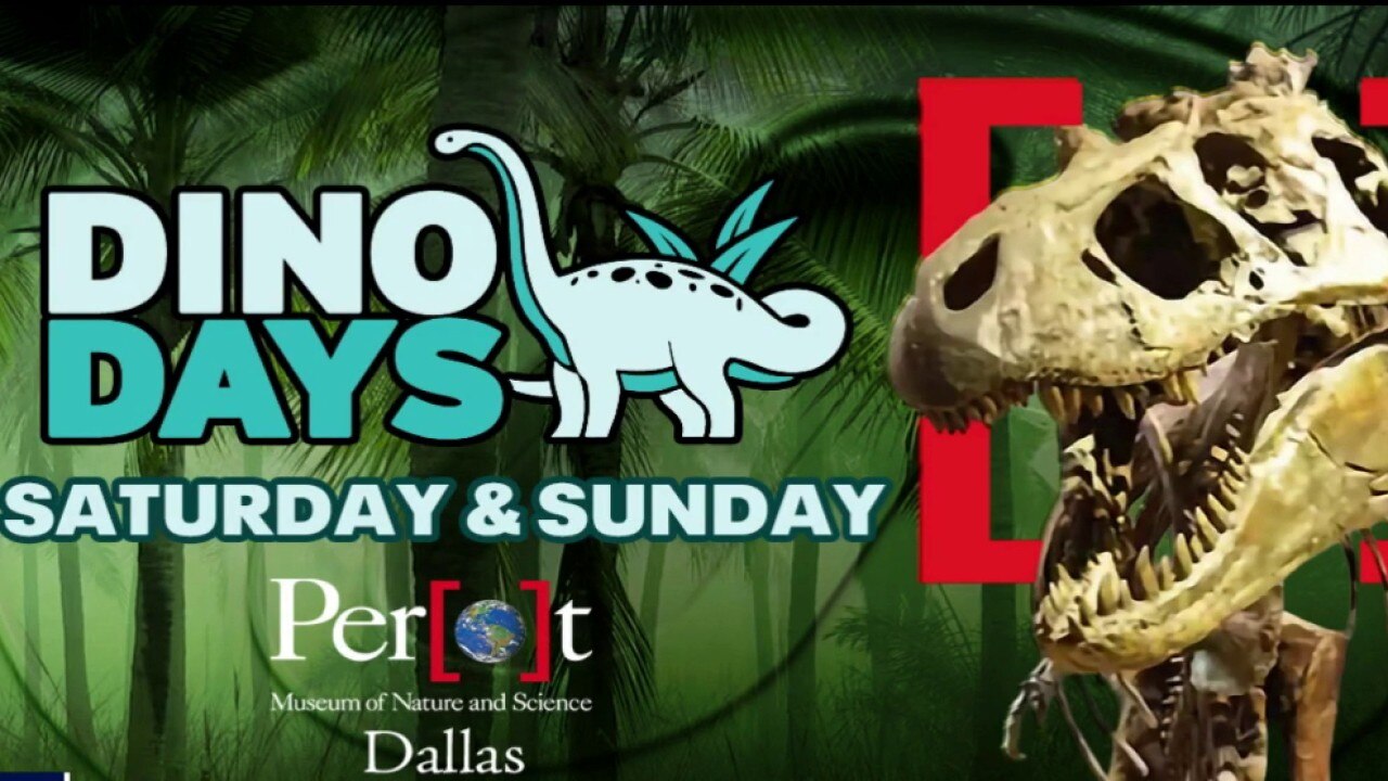 Perot Museum Hosts Dino Days Event Over Labor Day Weekend